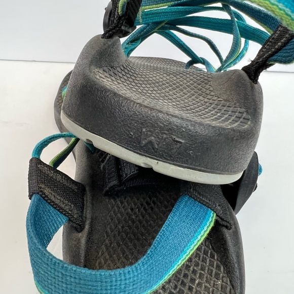 Chaco Women's Strappy Sandals - Blue and Black Size 7 - Picture 4 of 7